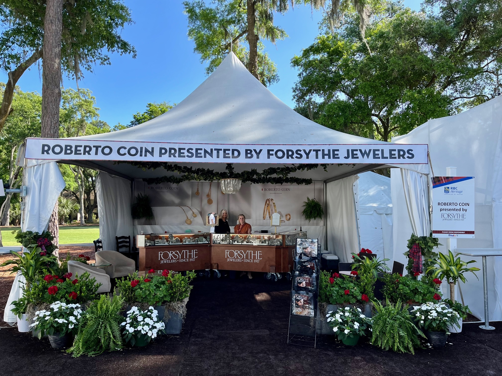 Roberto Coin / Forsythe Jewelers Pop-Up shop at RBC Heritage