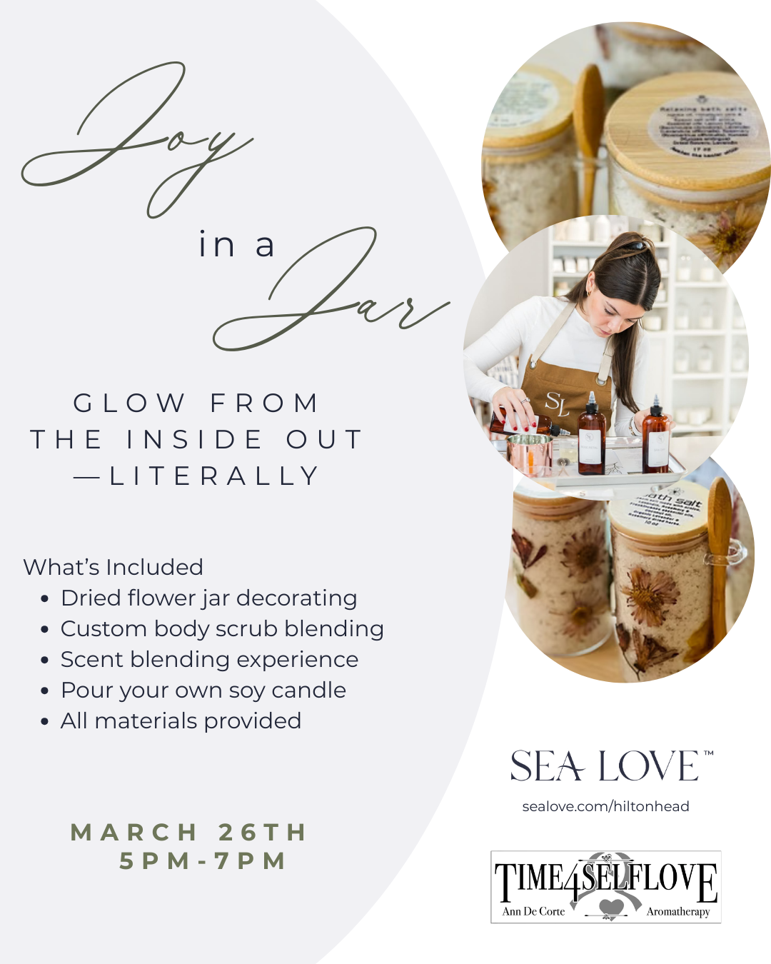 Joy in a Jar Information Poster