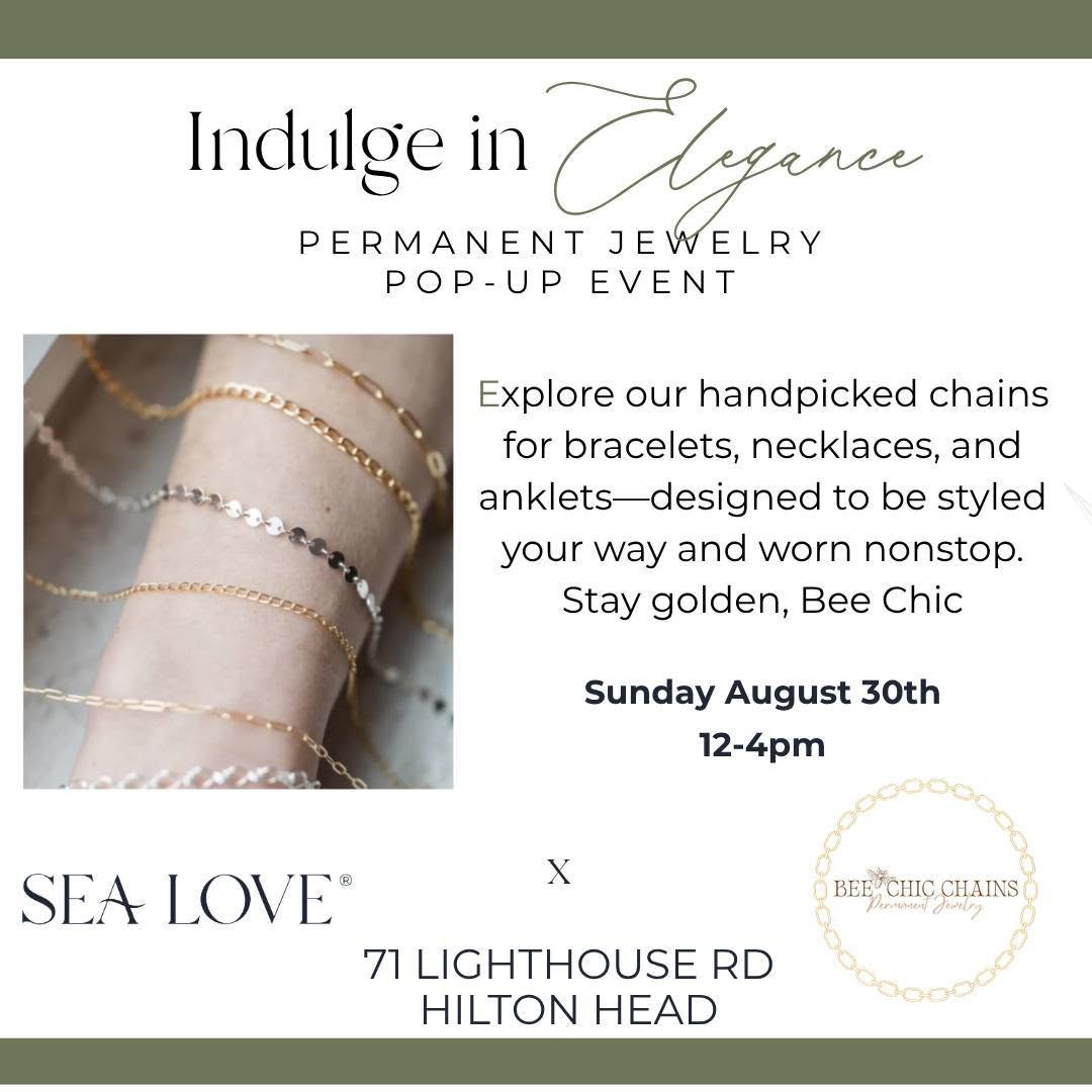 Sea Love August Permanent Jewellery Event
